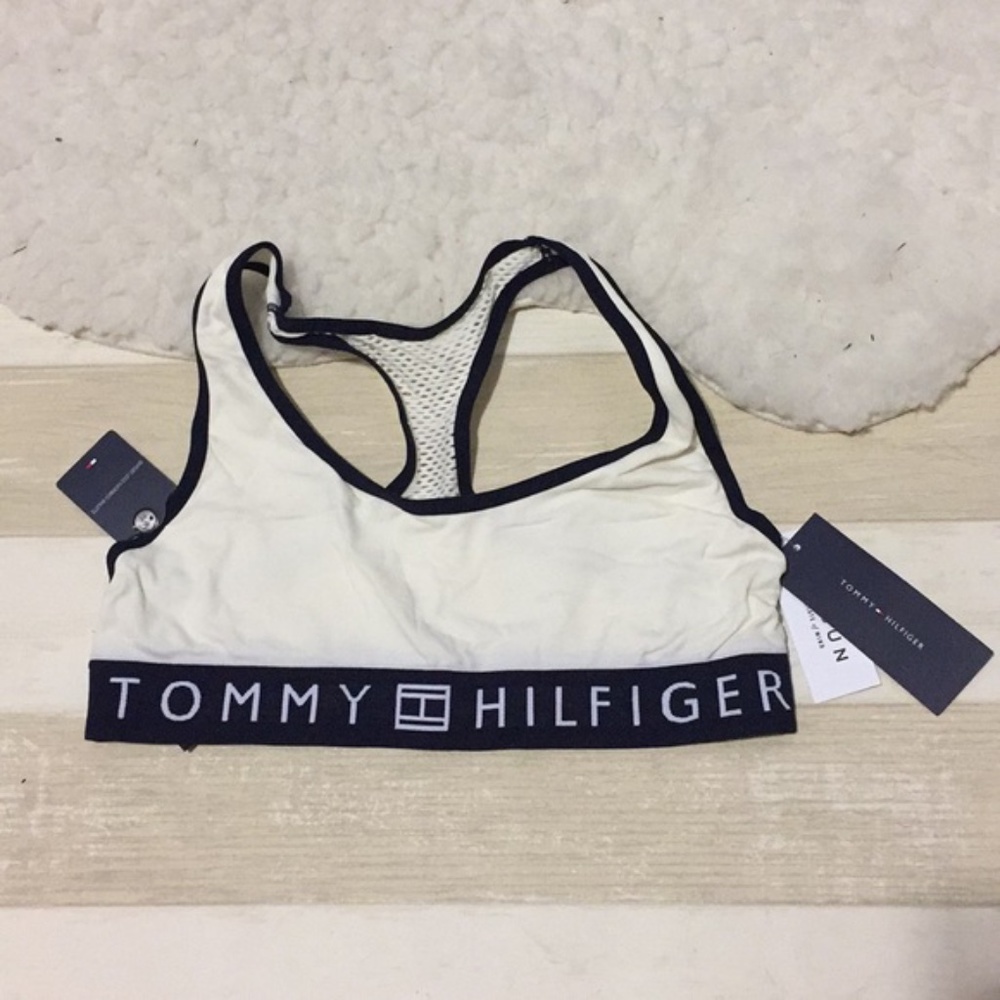 Tommy Hilfiger bandeaus work out sport bra NWT